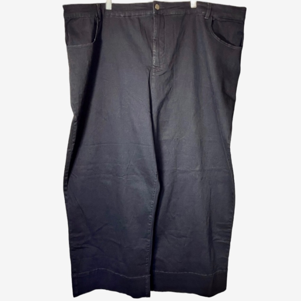 Universal Standard Carrie High Rise Wide Leg Jeans Dark Indigo Size 5X